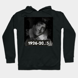 Smiling Tony Bennett young man singer portrait Hoodie